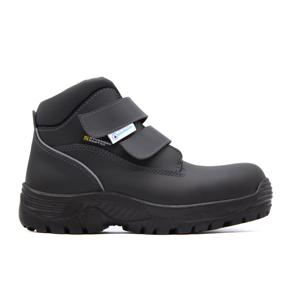 Botas de Seguridad para Diabético - POLARIS Negro