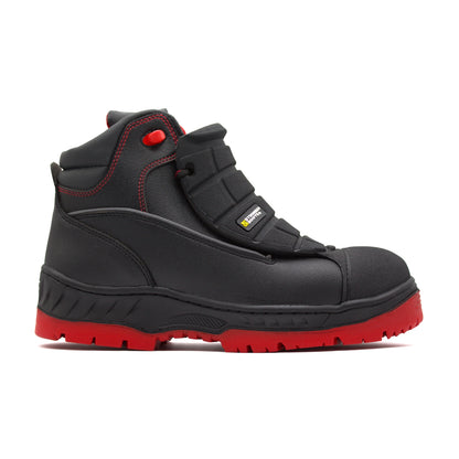 Botas de Seguridad con Protección Metatarsal Olimpo Rojo