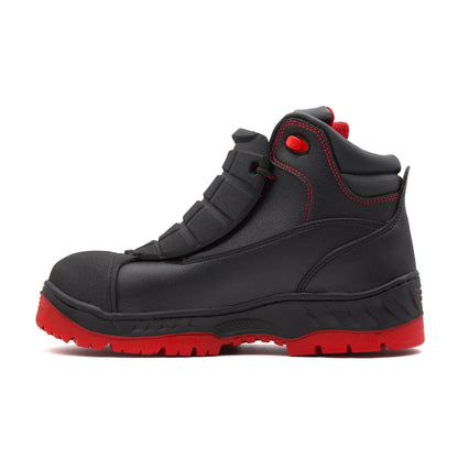 Botas de Seguridad con Protección Metatarsal Olimpo Rojo