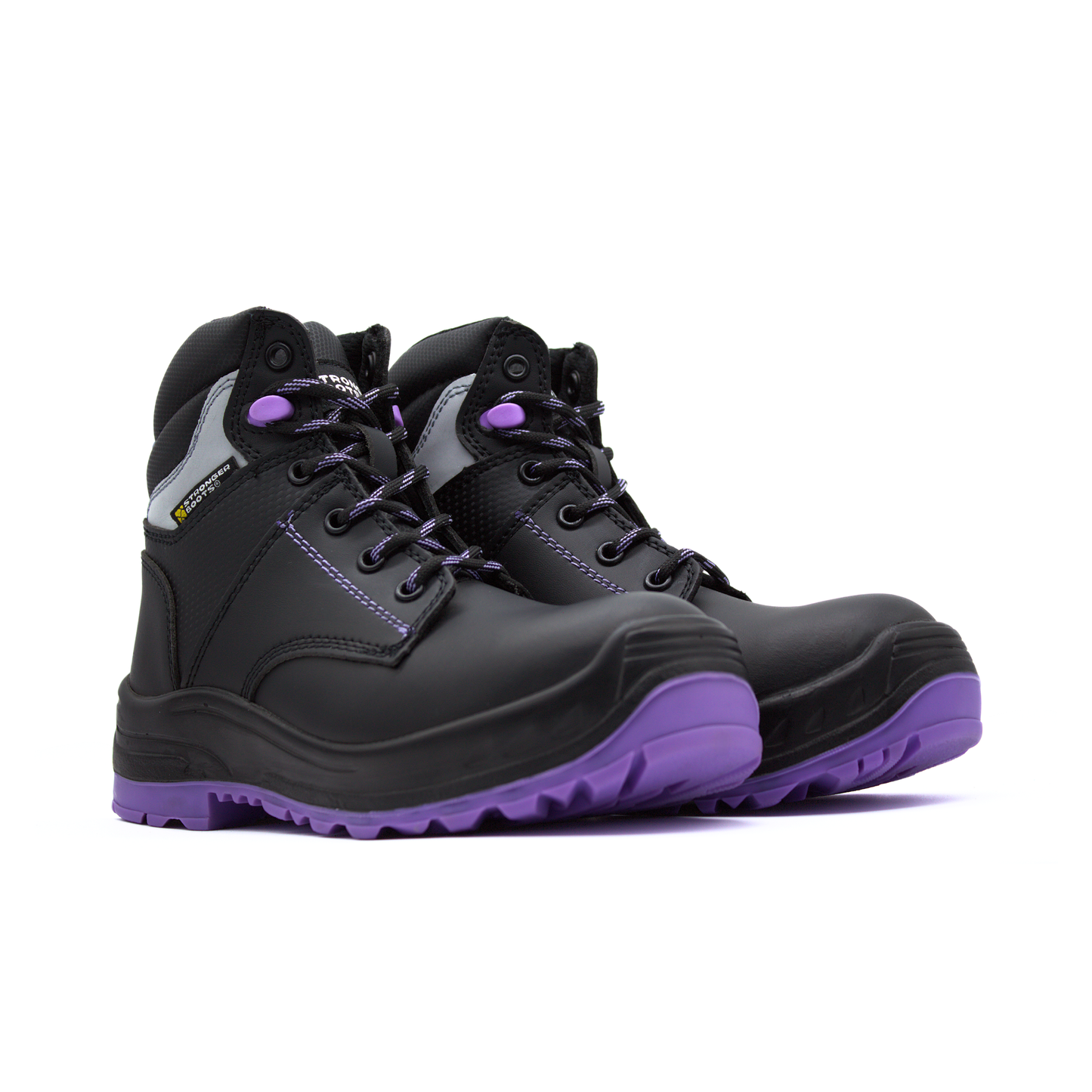 Botas de Seguridad Atenea Lila