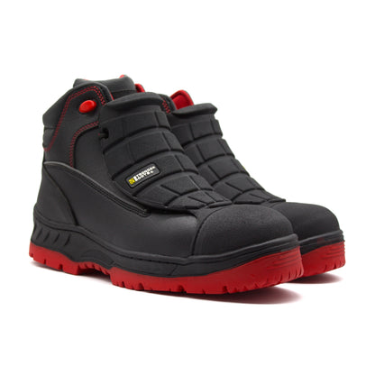Botas de Seguridad con Protección Metatarsal Olimpo Rojo