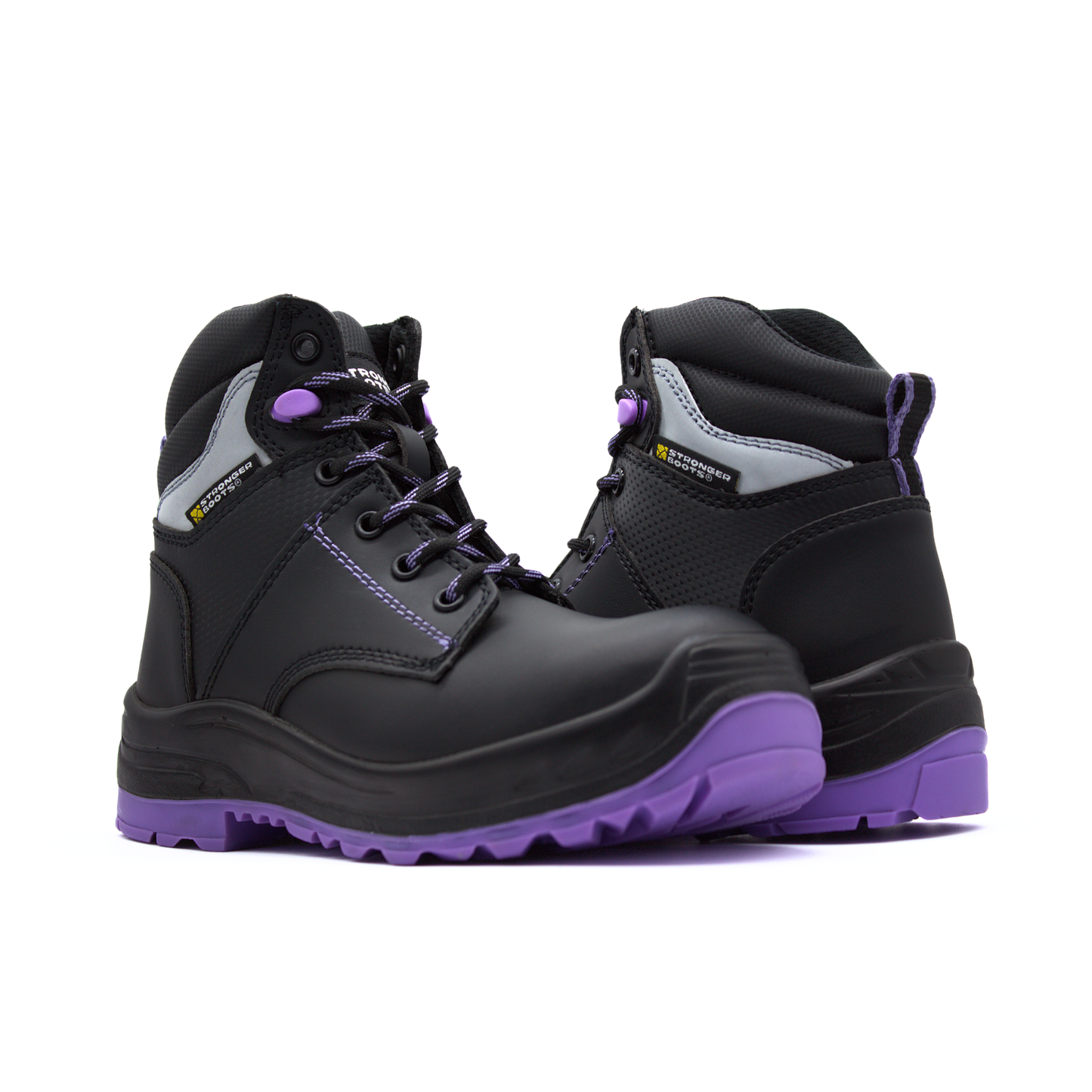 Botas de Seguridad Atenea Lila