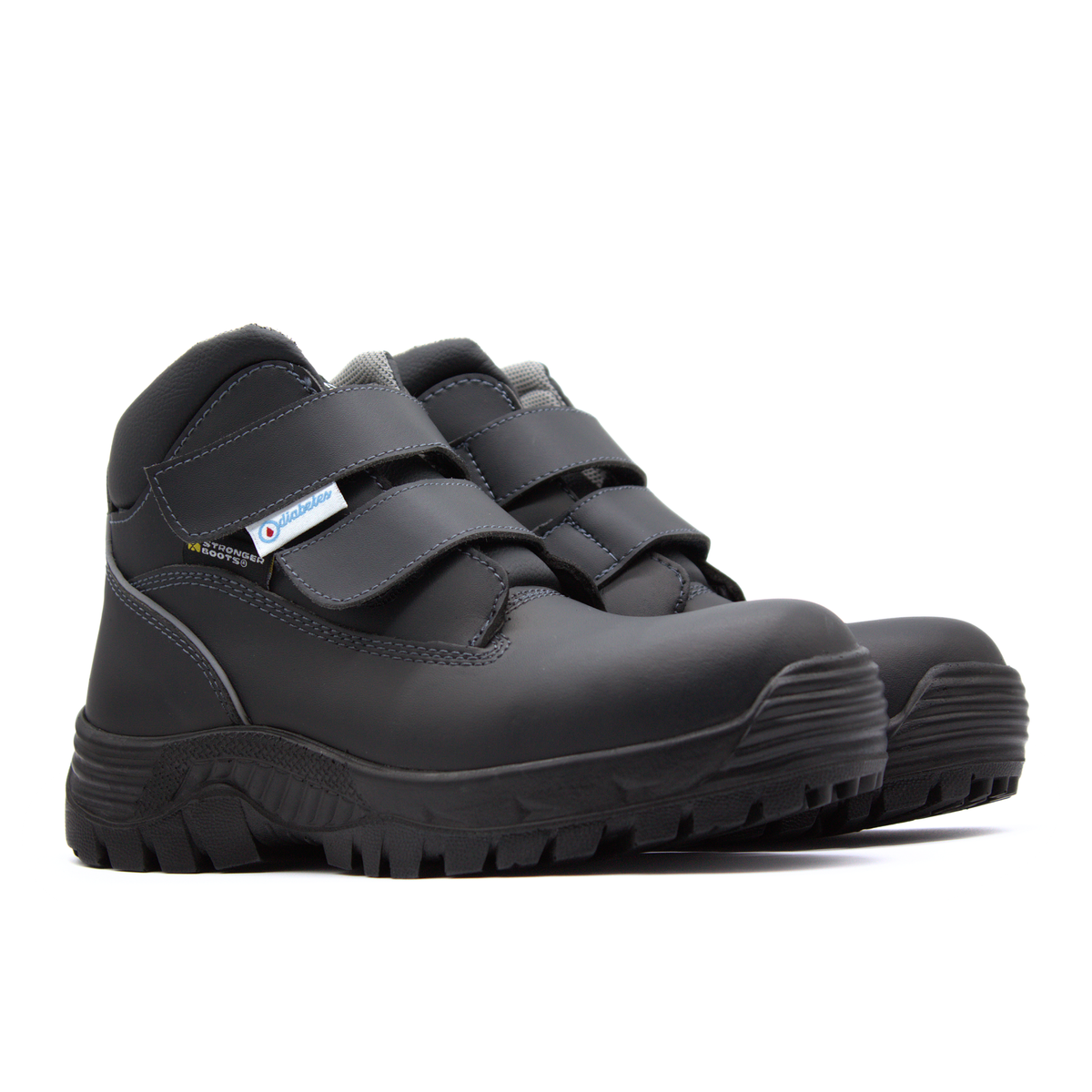 Botas de Seguridad para Diabético - POLARIS Negro