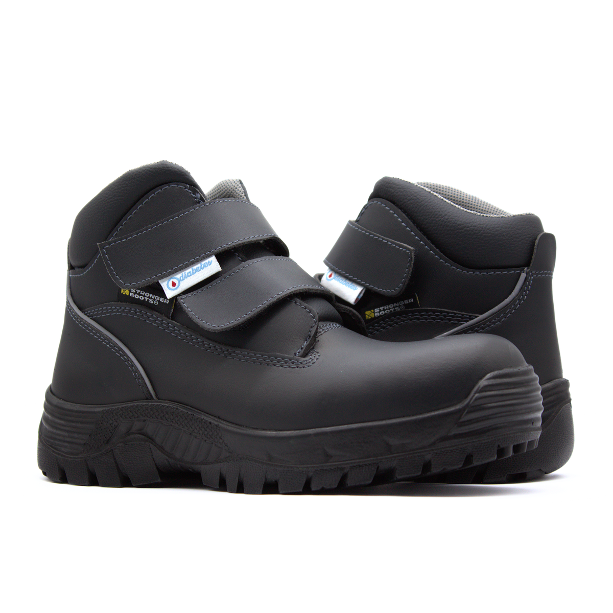 Botas de Seguridad para Diabético - POLARIS Negro