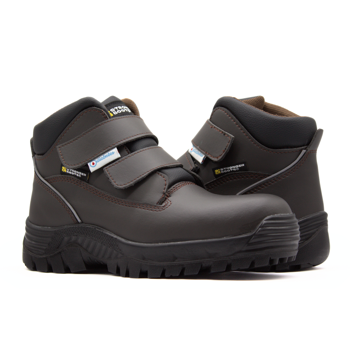 Botas de Seguridad para Diabético - POLARIS Café