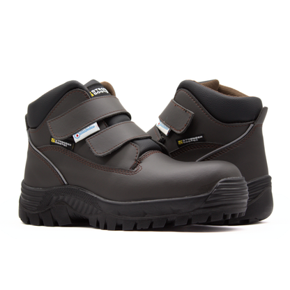 Botas de Seguridad para Diabético - POLARIS Café